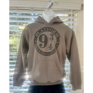 HARRY POTTER 9 3/4 Licensed Hooded Sweatshirt Train Hoodie SMALLi
